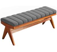 Coussin de Banc sur Mesure Exterieur Interieur Dehoussable Coussin de Banquette 120x40 100 x 35 80x40 150x40 pour Salon ou Balançoire de Jardin, Balcon, Terrasse et Palette(Dark Gray,80x40cm x5cm Thic