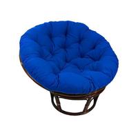 Coussin de berceau simple, coussin rond, coussin de panier suspendu, coussin nid d'oiseau, coussin de chaise simple, bleu tré YYV