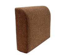 Coussin de cale en Mousse Haute densité pour canapé, 70 x 48 x 12 cm, Support de Lecture, traversin uni, Housse Amovible en Lin pour Plus de Confort.