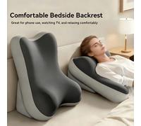 Coussin de cale ergonomique en mousse à mémoire de forme réglable et amovible, oreiller d'élévation des jambes avec support dorsal, idéal pour le lit, le canapé, la lecture, les voyages, accessoire es