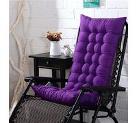 Coussin De Chaise À Dossier Haut Bain De Soleil, Coussin De Chaise Longue De Jardin Coussin Transat Confortable Et Doux Avec Housse Antidérapante Et Sangles, Épaissi Pour Voyage Vacances Intérieur ( C