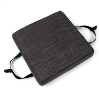 Coussin de chaise de 5/8 cm d'épaisseur, antidérapant avec liens et | Coussins de siège intérieurs et extérieurs avec fermeture éclair pour chaises de salle à manger, de jardin et de bureau