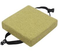 Coussin de chaise de 5/8 cm d'épaisseur, antidérapant avec liens et | Coussins de siège intérieurs et extérieurs avec fermeture éclair pour chaises de salle à manger, de jardin et de bureau