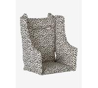 Coussin de chaise haute beige imprimé TU