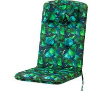Coussin de chaise haute "Benita" (50×48×73 cm) - 6 cm d'épaisseur | Coussin de siège, siège piqué, coussin de meubles de jardin, pour chaises ou chaise longue | HobbyGarden