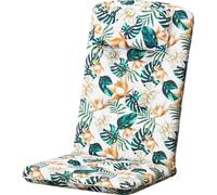 Coussin de chaise haute "Benita" (50×48×73 cm) - 6 cm d'épaisseur | Coussin de siège, siège piqué, coussin de meubles de jardin, pour chaises ou chaise longue | HobbyGarden