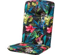 Coussin de chaise haute "Benita" (50×48×73 cm) - 6 cm d'épaisseur | Coussin de siège, siège piqué, coussin de meubles de jardin, pour chaises ou chaise longue | HobbyGarden