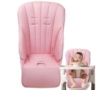 Coussin De Chaise Haute - Matériau En Cuir, Accessoires De Chaise Haute Pour Tout-petits | Housse De Siège Bébé 31 Pouces 500g, Système D'éponge Composite PU Améliore Le Confort Pour Les Soins De Bébé