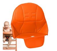 Coussin de chaise haute pour - Tapis de siège pour bébé, coussin de salle | à manger pour tout-petits | Coussin rehausseur en cuir synthétique pour le confort des repas, housse de chaise