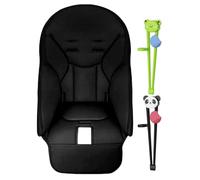 Coussin De Chaise Haute Repas Bébé Rehausseur En Cuir PU De Remplacement | Siège assise rembourré pour chaises Coussins Repas Confortables, Accessoires De Rehausseur Pour Bébés Et
