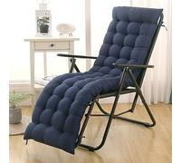 Coussin De Chaise Longue Bain De Soleil,Coussin Transat Jardin Exterieur Antidérapante, Coussins De Meubles De Jardin, Coussin Transat Épais Pour Fauteuil Relax Lounge - Sans Chaise(7#,48*153cm)