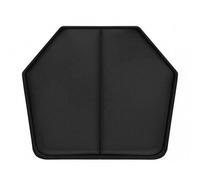 Coussin de Chaise One Seat en Cuir Noir