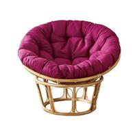 Coussin de Chaise Ronde de Jardin MIAOMI, résistant à l'eau, pour hamac, balancelle ou Fauteuil Suspendu en rotin, intérieur et extérieur. Coussin Confortable et capitonné pour mobilier de p