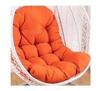 Coussin de chaise suspendue en polyrotin - Coussin de soutien du dos épais pour balancelle intérieur/extérieur, coussin de panier en rotin, confortable pour une relaxation ultime