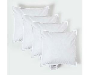 Coussin de garnissage en plumes de canard, 30 x 30 cm - Lot de 4