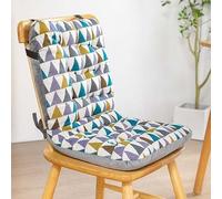 Coussin de Jardin Coussin Chaise Bureau avec Dossier d'ameublement épais,avec Rembourrage Doux, avec ficelles pour Attacher - Coussin Chaise de Bureau, Salon de Manger Exterieur Coussin ( Color : O ,