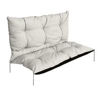 Coussin de jardin - EDANTI - 120x60x50 cm - Imperméable - PVC Codura - Rembourrage moelleux