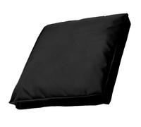 Coussin de jardin - EDANTI - 60x60 cm - Imperméable - Mousse PUR - Noir
