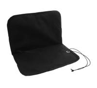 Coussin de Jardinage Pliable en Oxford Noir, Antidérapant et Imperméable | Surface Texturée, Coutures Renforcées, Poignée Intégrée, pour Terre, Dalles et Tâches Extérieures