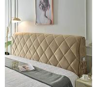 Coussin de Lecture Compensé, Triangulaire Coussin à Coins, Gros Coussin Canapé, Traversin Tête de lit Support Arrière, Oreiller Cervical Dossier de Soutien Lombaire, Velours Côtelé Rouge (190cm,Khaki)