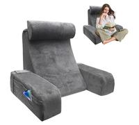 Coussin de lecture ergonomique avec porte-gobelet et support pour téléphone