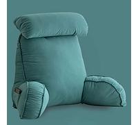 Coussin de lecture et de repos avec soutien du cou/des bras - Grand coussin lombaire pour le dos - Idéal pour prier, lire ou jouer sur le lit, le canapé ou le sol