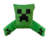 Coussin De Lecture Ultra-confortable Avec Dossier Haut Et Accoudoirs Minecraft Vert - Creeper TU