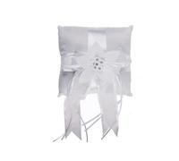 Coussin de Mariage Porte Alliances - Nœud