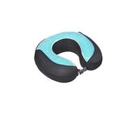 5five Oreiller cervical en mousse à mémoire de forme, Bleu, Polyuréthane et polypropylène, L 30 x l 28 cm