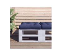 Coussin de Palette, Galette de Chaise, Coussin de Siège, Décoration Jardin Terrasse Patio Extérieur, Bleu Marine 378245
