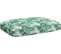 Coussin de palette simple pour siège approprié motif feuilles 120 x 80 x 12 cm - Housses pour meubles de jardin FR1812882 1parcel