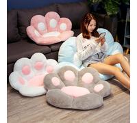 Coussin De Patte De Chat Coussin De Siège Mignon Forme De Patte De Chat Canapé Paresseux Patte D'ours Chaise De Bureau Coussin Confortable Chaud En Peluche Canapé Décoration Coussin