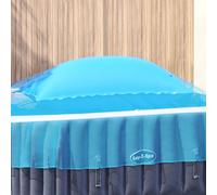 vidaXL Coussin de piscine d'hiver 380 x 180 x 140 cm PVC Bleu, résistant aux UV, durable