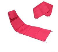 Coussin de rechange en tissu pour panier suspendu et parasol de patio avec matériau et ajustement sûr pour meubles d'extérieur (rouge)