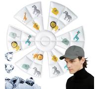 Coussin de refroidissement du chapeau - 8,66 pouces sac de glace pour hotte de refroidissement | Produit de refroidissement principal pour éviter les coups de chaleur | Frais au toucher 28 °C Pour