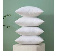 Coussin de remplissage Unyqoos® 40 x 40 cm – Inlett avec rembourrage en polyester 7D, hypoallergénique, housse en mélange de polyester, coussin pour canapé, idéal pour le salon et la chambre, 230 g