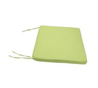 Coussin de Siège de Chaise Carré 40cm Vert, Polyester et Mousse | Imperméable et Respirant, Déhoussable et Lavable, Usage Voiture et Canapé