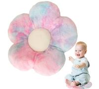 Coussin de siège de voiture en forme de fleurs | Coussin de sol en peluche léger pour salon, canapé, voiture, chaise, balcon, canapé, coloré, 35 cm