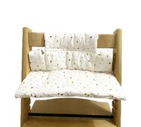 Coussin de siège pour bébé en pur coton, chaise de croissance pour enfant, chaise de salle à manger pour bébé, coussin de siège imperméable et anti-urine, petit champignon, une pièce