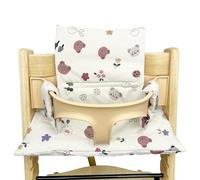 Coussin de siège pour Stokke Tripp Trapp : Coussin de siège pour chaise haute, double rembourrage sur le dossier, coussin de siège imperméable pour enfants amovible, accessoire de chaise haute
