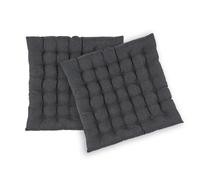 Coussin de siège Risotto, lot de 2 pad concept, 40x3x40 cm