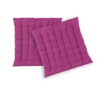 Coussin de siège Risotto, lot de 2 pad concept, 40x3x40 cm