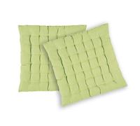 Coussin de siège Risotto, lot de 2 pad concept, 40x3x40 cm