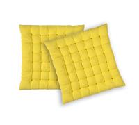 Coussin de siège Risotto, lot de 2 pad concept, 40x3x40 cm