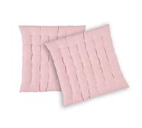 Coussin de siège Risotto, lot de 2 pad concept, 40x3x40 cm