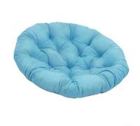 Coussin de siège rond doux pour chaise à bascule et panier suspendu, coussin de terrasse en polyester respirant avec design ergonomique pour intérieur ou extérieur, salon, meubles de salon, 60 cm