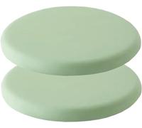 Coussin De Siège Rond En Mousse à Mémoire De Forme, Paquet De 1/2/4, Coussin De Tabouret Rond, Coussin De Chaise Rond Pour Tabouret De Bar, Coussin De Chaise De Bis(Size:40cm(2pack),Color:vert clair)