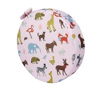 Coussin de Siège Rond Rehausseur Rose, pour Garçon et Filles, 1pc | Coton et Mousse, Antidérapant, Assise Confortable, Séchage Facile, pour Chaise et Chaise de Salle à Manger