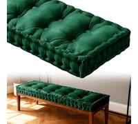 Coussin de siège touffeté doux et confortable pour siège de fenêtre de cuisine 2/3 places - 10 cm - 150 x 60 cm - NO7