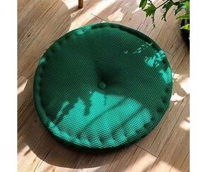 Coussin de siège Unyqoos® 40 x 40 x 10 cm – Coussin épais et moelleux pour chaise, avec poignée de transport, revêtement respirant, lavable, rembourrage en coton PP, pour chaise et sol